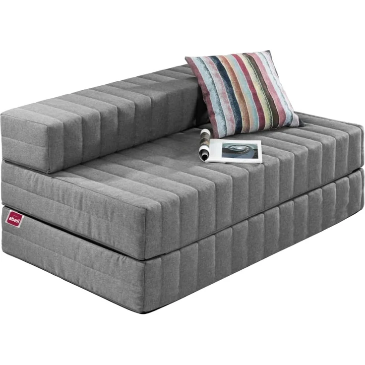 Abeil - Schlafsofa – große Luxus-Zusatzmatratze – Abnehmbarer und waschbarer Bezug bei 30 °C – Öko-Tex Zertifiziert – 2 Personen – Bild 1