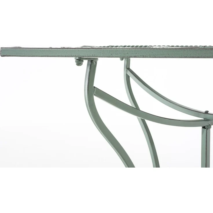 CLP Eisentisch Asina 60 x 60 cm,antik-grün – Bild 9