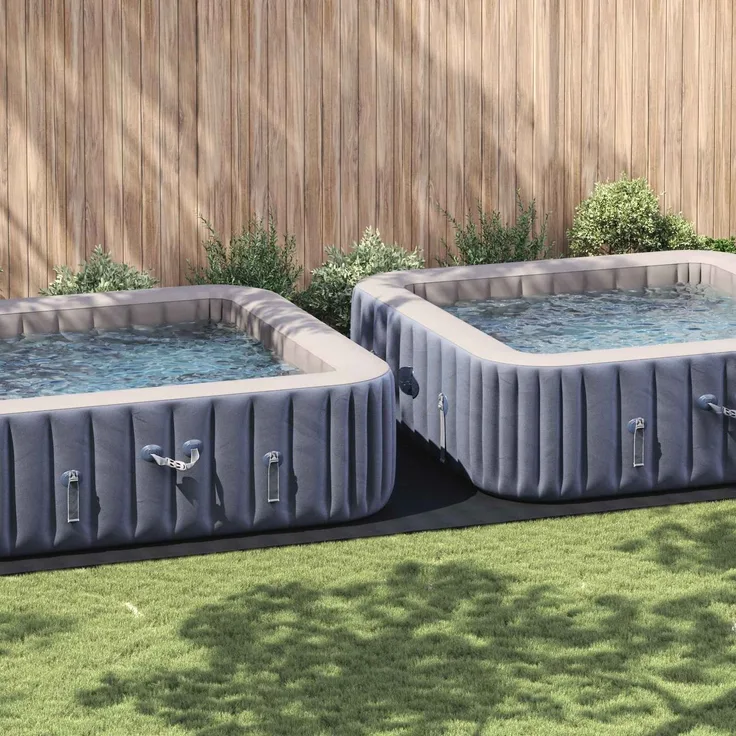 vidaXL Bodenfolie für Pools 820 x 420 x 0,1 cm Rechteckig Vliesstoff 42009127