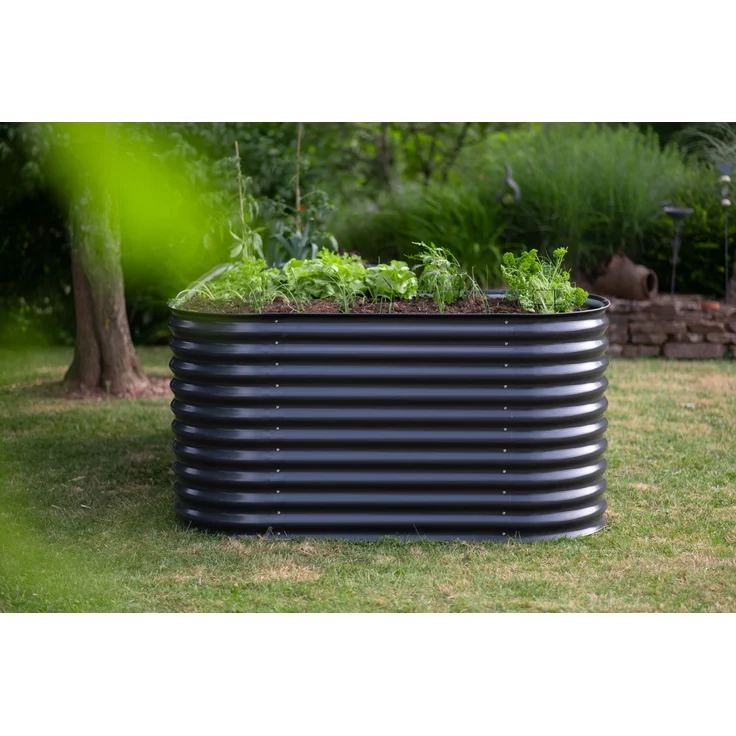 Westmann Grow Faster L | Metall Hochbeet L-Form | – Bild 4