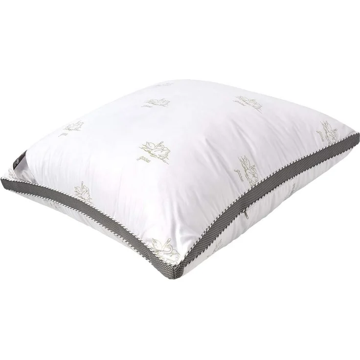 SEI Design Kopfkissen SWAN Classica Soft 3D 80x80 - Dreikammerkissen Schlafkissen, Füllung: Airdream micro, Bezug: Microfaser, Rückenschläfer, Seitenschläfer, Bauchschläfer, Alternative zu Daunen – Bild 1