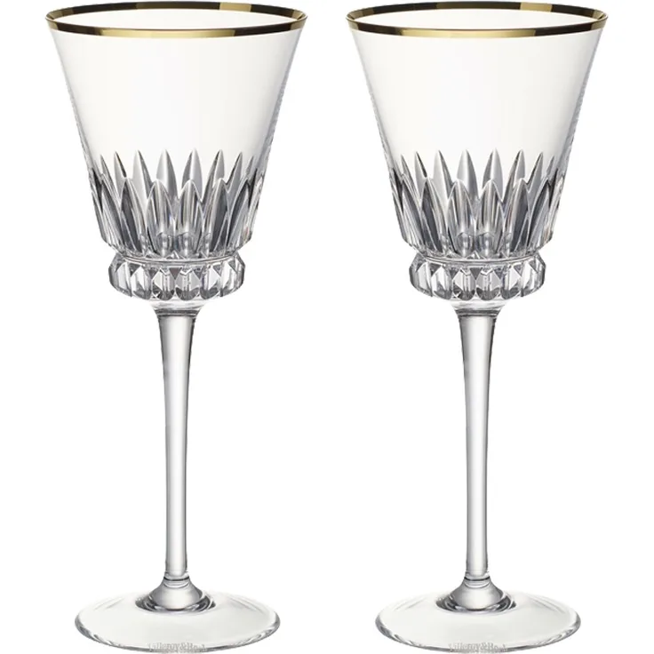 Villeroy & Boch Grand Royal Gold Weißweinkelch 125 ml 2er Set