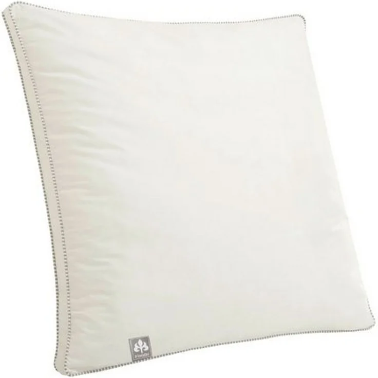 Irisette Kopfkissen irisette® Sensible 80x80 cm, Füllung: 100% Polyester, Seitenschläfer, Rückenschläfer, Bauchschläfer, temperatur- und feuchtigkeitsregulierend, Bezug aus Naturmaterialien – Bild 4