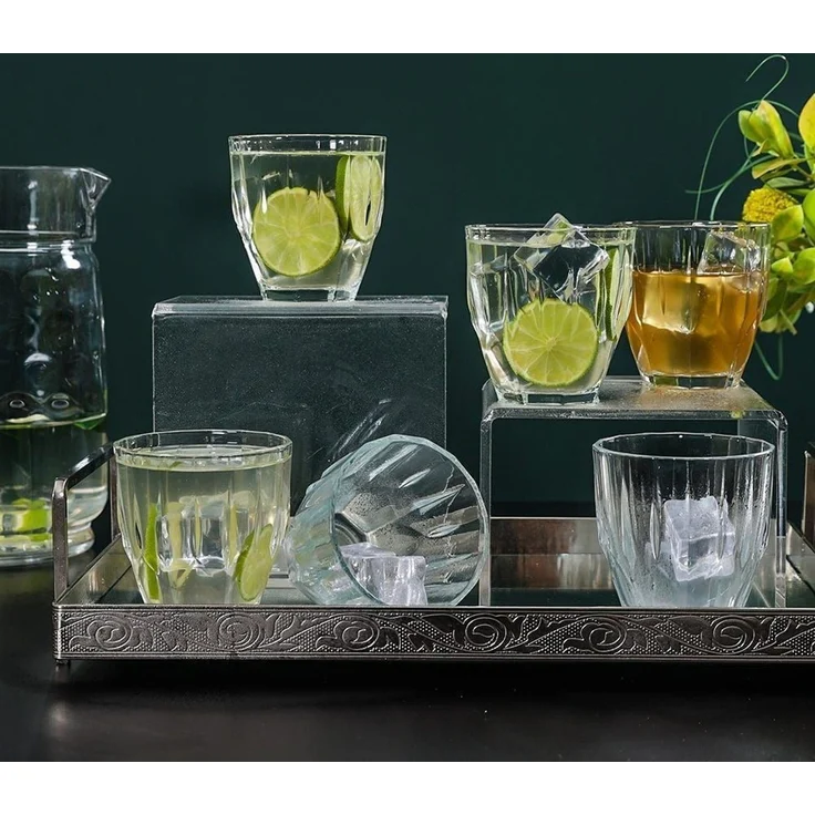 Hermia Concept 'PB-52988' Gläser-Set (6-teilig), Transparent, 8,5 x 8,5 x 8,7 cm, 275 ml – Bild 2