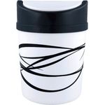 EUROHOME Tischrestebehälter Abfallbehälter Küche - Mini Abfalleimer - Kosmetikeimer, Auto Mülleimer mit Deckel - Schminktisch Zubehör