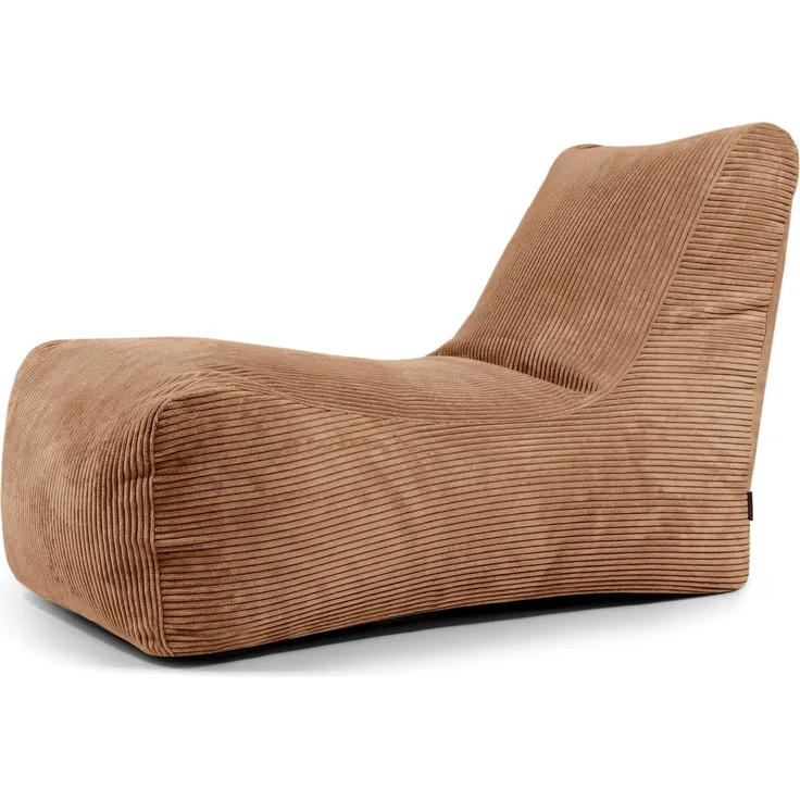 Sitzsack ‘Lounge‘, Bezugstoff - Waves, 100% Polyester, Sand, 80x135x80 cm cm.