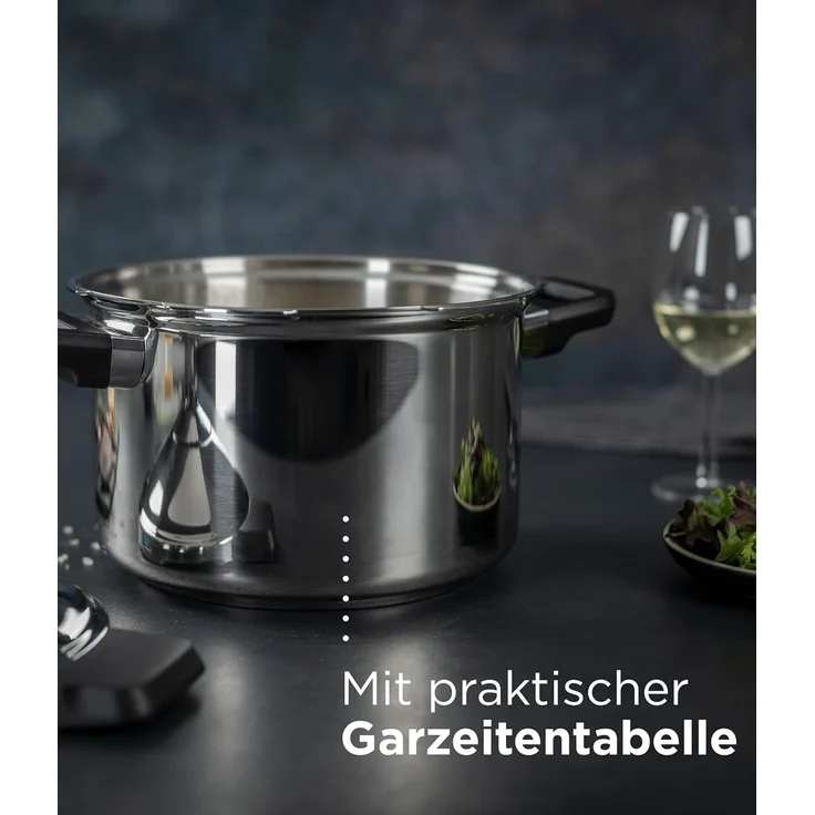 KUHN RIKON Schnellkochtopf Kuhn Rikon Schnellbratpfanne Duromatic Hotel 5,0 L/Ø 28 cm – Bild 6