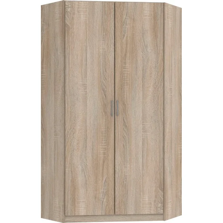 Eckschrank Bitburg Eckkleiderschrank 95x95cm Farbe: braun – Bild 4