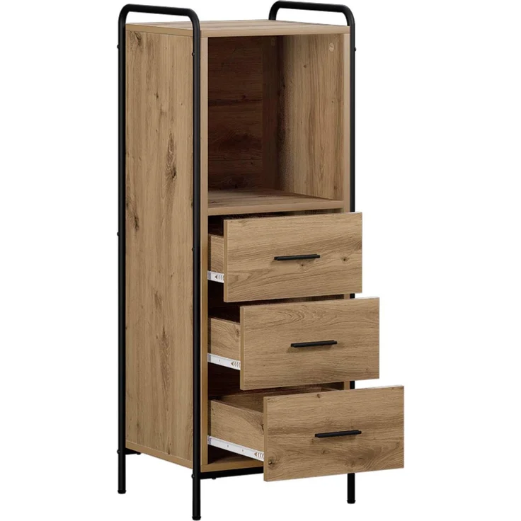 vidaXL Badezimmerschrank Artisan-Eiche 40 x 36 x 109,5 cm 8014051 – Bild 3