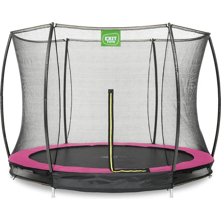 Exit Bodentrampolin Silhouette | Lime | Ø 244 cm