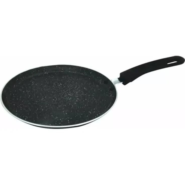 Kinghoff Pfannkuchenpfanne, Aluminium schwarz, Ø 22 cm