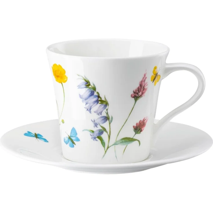 Hutschenreuther Tasse Nora Vibes Kombitasse 2tlg, Bone China – Bild 1