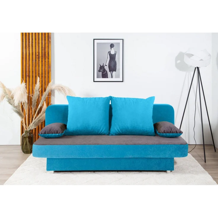 COLLECTION AB Schlafsofa Ulla inkl. Bettfunktion und Bettkasten, Schlafsofa,Bettfunktion,Bettkasten,inkl. Rückenkissen,Armlehnekissen – Bild 1