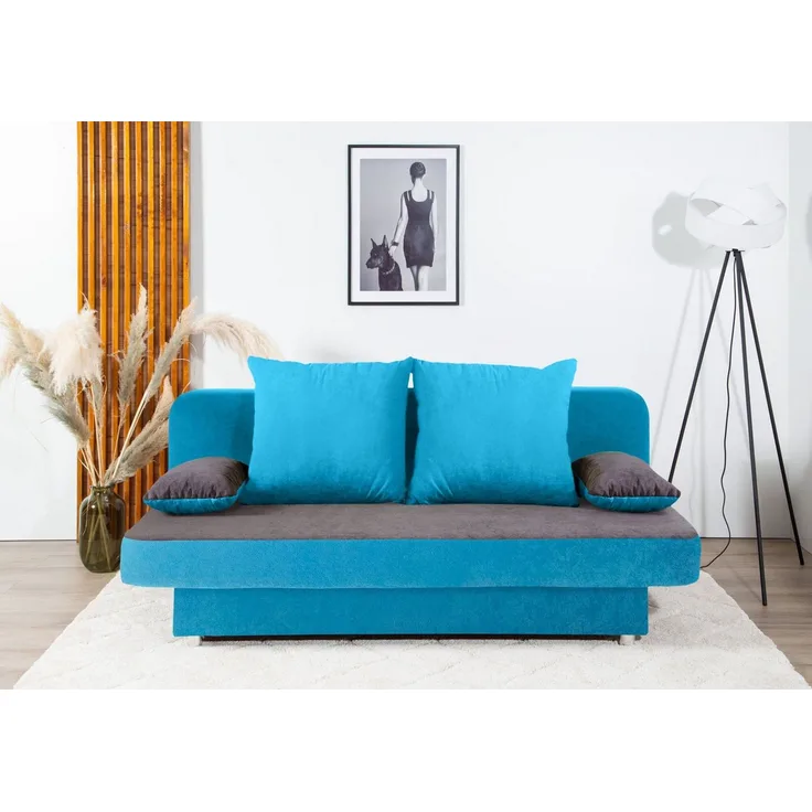 COLLECTION AB Schlafsofa Ulla inkl. Bettfunktion und Bettkasten, Schlafsofa,Bettfunktion,Bettkasten,inkl. Rückenkissen,Armlehnekissen