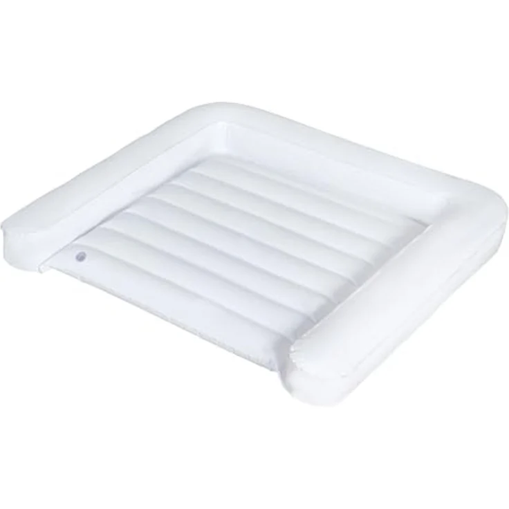 roba Wickelauflage Aufblasbare - 75 x 85 cm - belastbar bis 15kg - wasserfest - Weiß – Bild 1