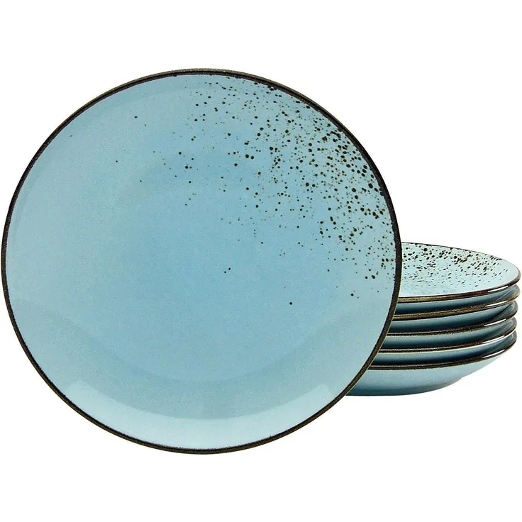 Nature Collection Lightblue, Dessertteller 6-tlg (