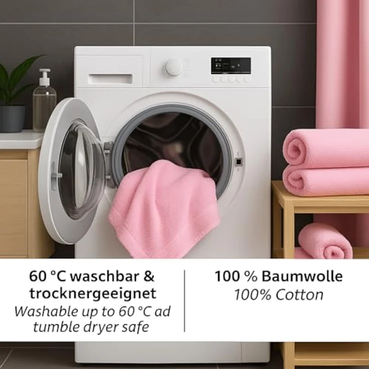 Betz Handtücher 6 Stück PALERMO Handtuch-Set, 100% Baumwolle – Bild 8
