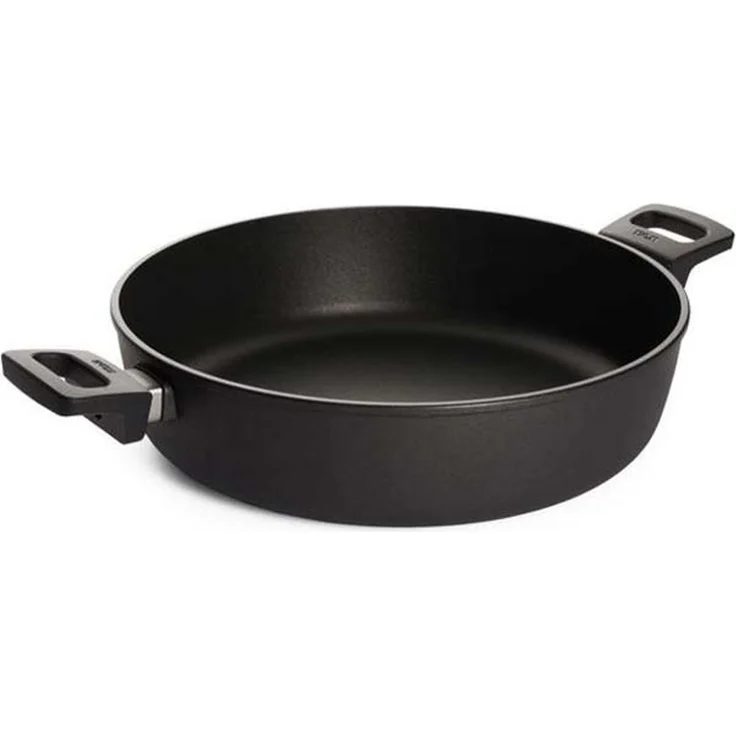 WOLL Nowo Titanium Induction Guss‑Kasserolle 33,5 x 9,5 x 33,5 cm/ 5,5 L Titan‑Diamantversiegelung Guss‑Aluminium Induktionsboden abnehmbare Griffe alle Herdarten bis 300 °C spülmaschinenfest – Bild 3