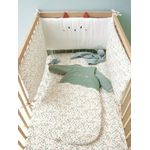 vertbaudet Babyschlafsack Baby Winterschlafsack BLUMENZAUBER, Winterschlafsack, 3 TOG