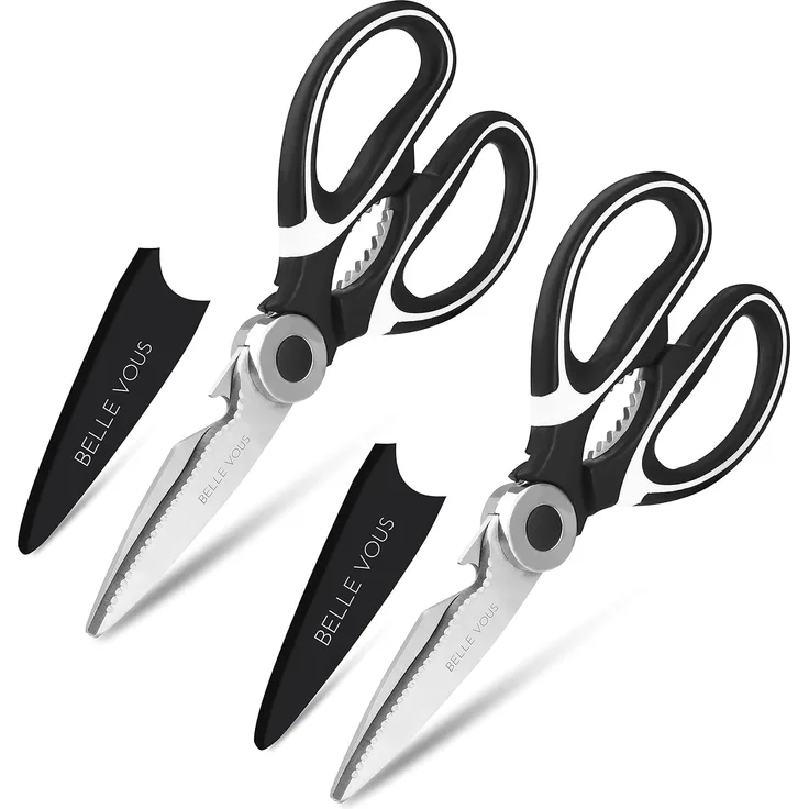 Belle Vous Geflügelschere Metall Küchenschere Set (2er-Pack) - 21cm, (2-tlg)