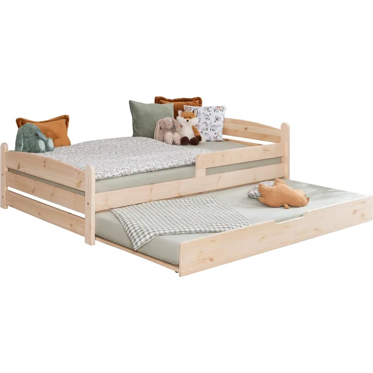 Kinderbett Einzelbett "Mello" 120x200 Kiefer massiv
