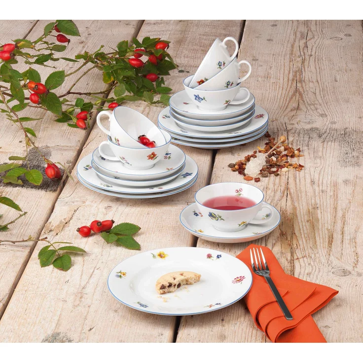 Seltmann Weiden Sonate Nostalgie Eierbecher mit Ablage 6er Set – Bild 5