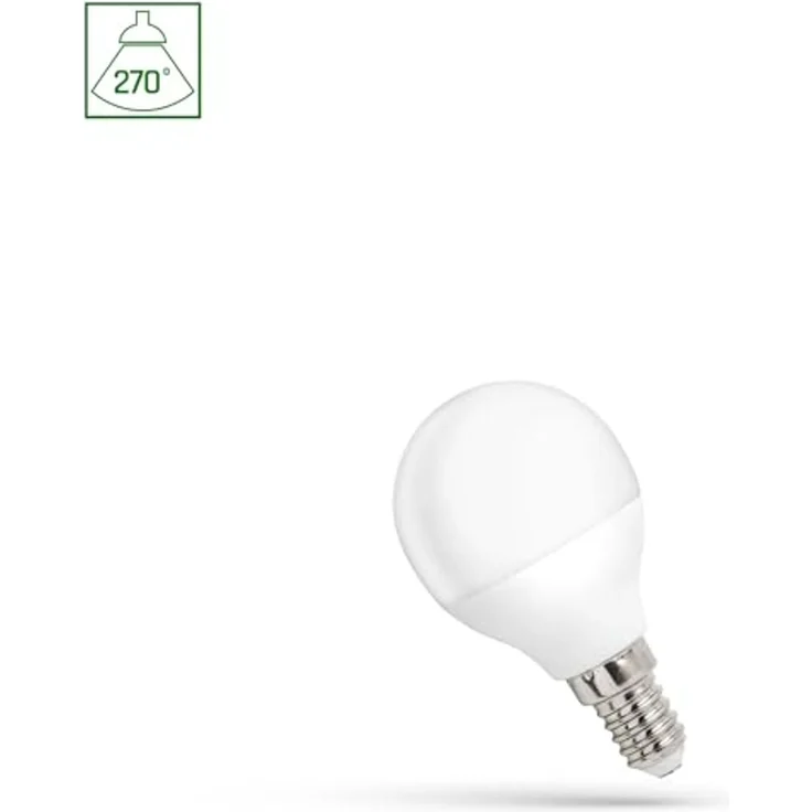 Spectrum LED-Leuchtmittel LED E14 G45 Tropfenform 1W = 10W 270° Birne 90lm 230V Warmweiß 3000K, E14, Warmweiß – Bild 2