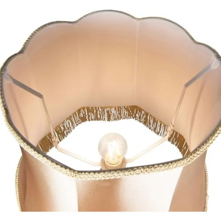 Qazqa Stehlampe Classico, ohne Leuchtmittel, E27, Gelb, Retro, Holz, 1-flammig – Bild 2