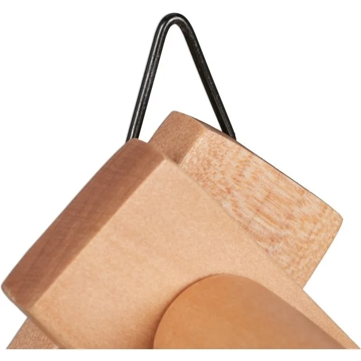 Ausziehbare Wandgarderobe aus Holz 10047398 – Bild 8