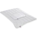 Irisette Kinderbettenset Tommi und Annika, Ganzjahresdecke 100x135 cm und Kinderkissen 40x60 cm, kochest bis 95 Grad, inkl. Aufbewahrungstasche, weiß