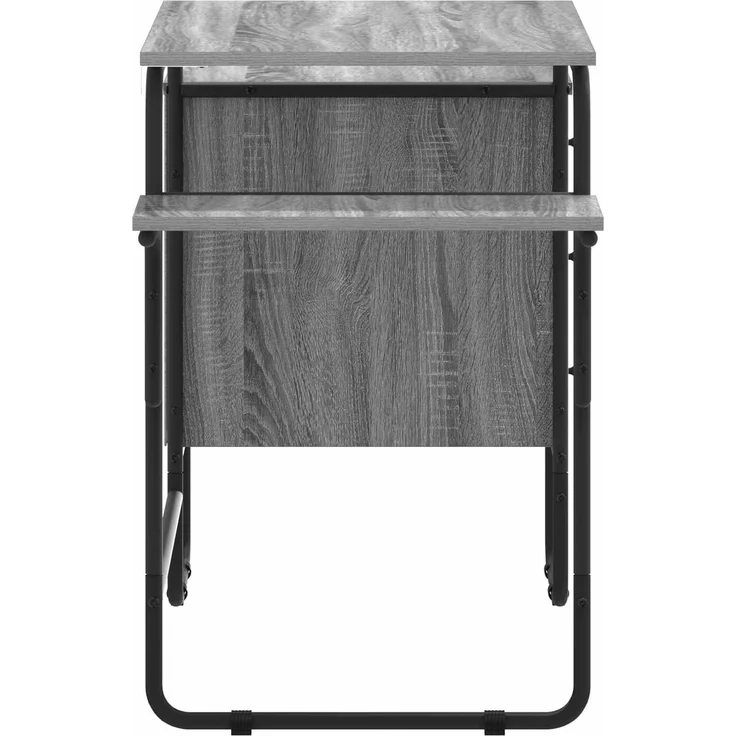 vidaXL Schreibtisch mit Stauraum Sonoma-Grau 120 x 50 x 75 cm 8007999 – Bild 5