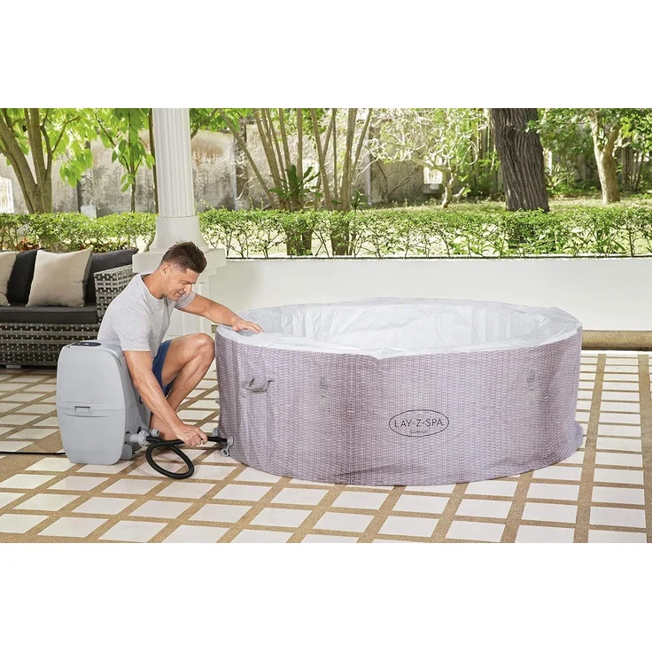 LAY-Z-SPA® Whirlpool 'Cancun AirJet™', Ø 180 x 66 cm, rund – Bild 23