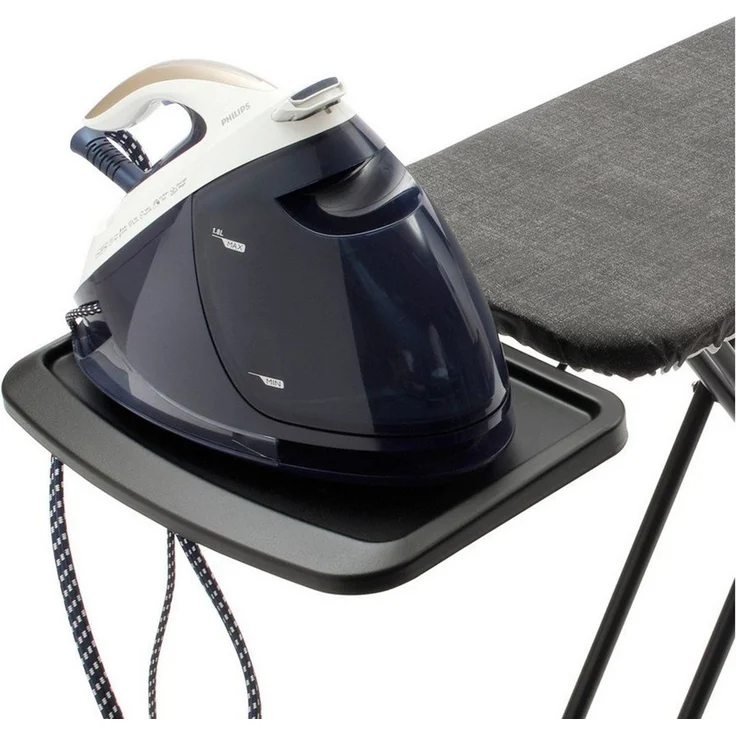 Brabantia Bügelbrett Bügeltisch B, 124 x 38 cm, Dst-Ablage Solide, Bügelfläche 124x38 cm, Fairtrade-zertifiziert – Bild 4