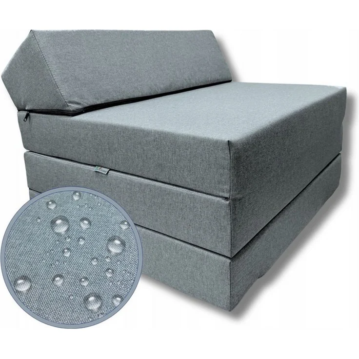 Klappmatratze Klappmatratze mit wasserfestem Bezug Komfort & Vielseitigkeit 6 Farben, FORTISLINE – Bild 5