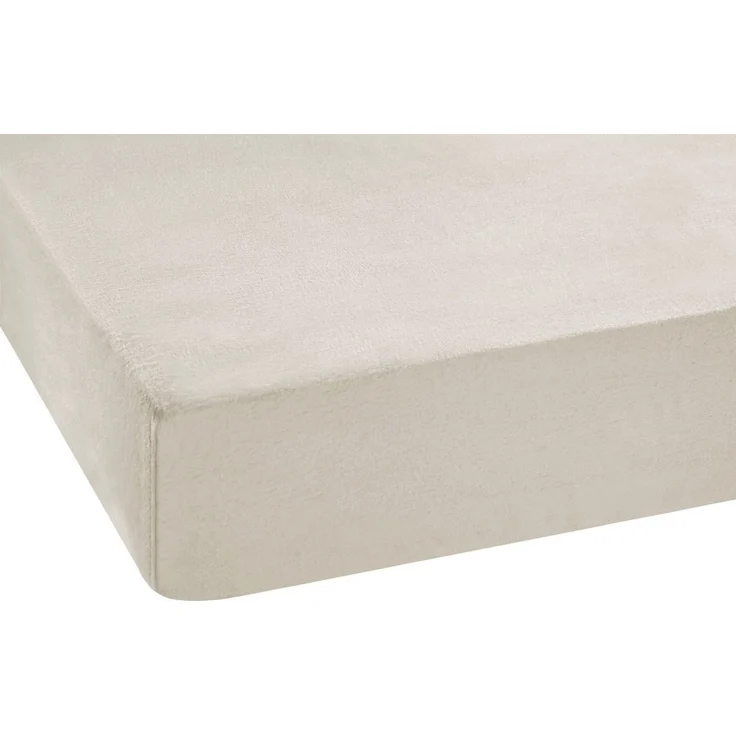 SETEX Spannbettlaken Feinbiber in Gr. 70x140, 90x200, 140x200 oder 180x200 cm, Feinbiber, Gummizug: rundum, (1 Stück), für Matratzen bis 23 cm Höhe, Winter, Bettlaken – Bild 2