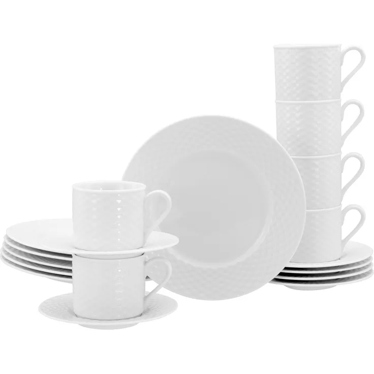 Polo Weiss, Kaffeeservice 18-tlg (mo)