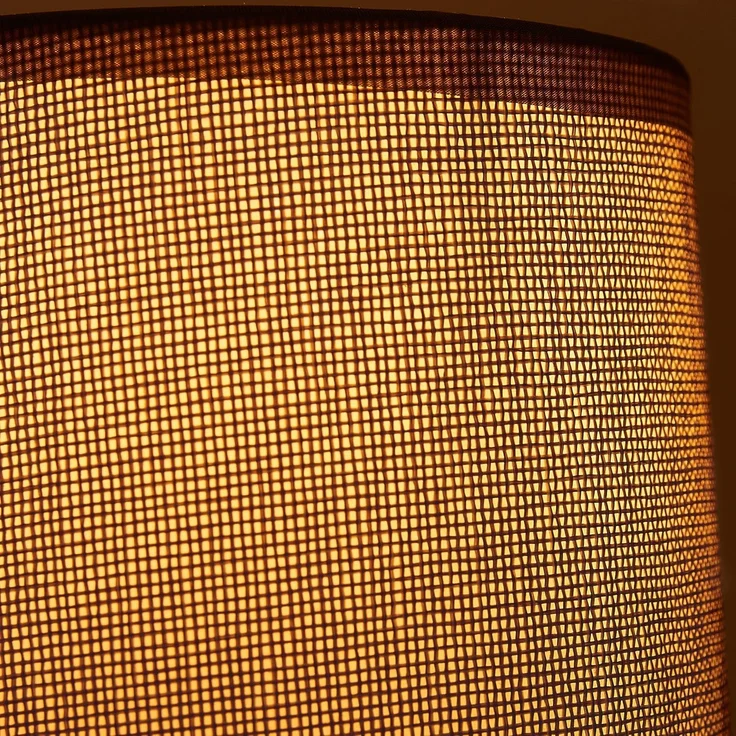 BRUBAKER Tischleuchte Designer Nachttischlampe Grau, Tischlampe, Ohne Leuchtmittel, Deko Nachttischlampen mit Keramikfuß - Modern - 1x oder 2er Set – Bild 3