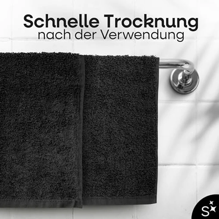 Slummer Seiftuch 10er Set Seiftücher Gesichtshandtücher 30x30 cm Waschlappen, Frottier - 100% Baumwolle (Set, 10-St), Gesichtstuch – Bild 6