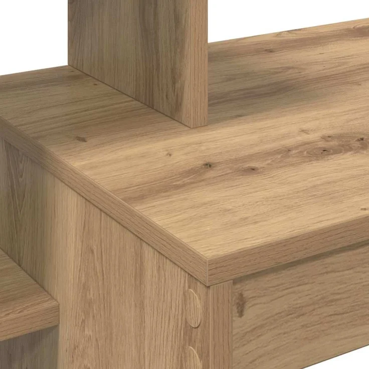 vidaXL Schreibtisch Artisan-Eiche 100 x 40 x 90 cm Holzwerkstoff 869321 – Bild 7