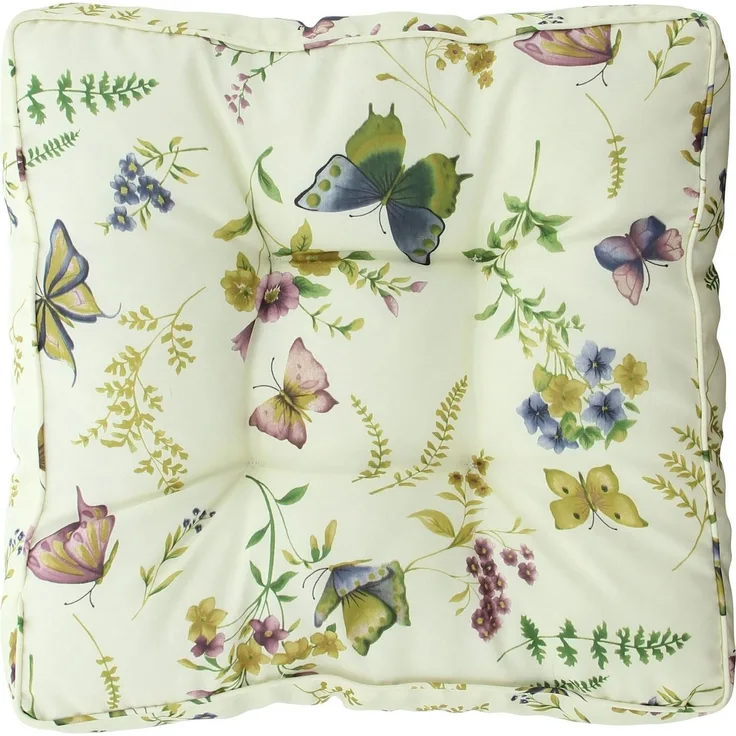 Frank Flechtwaren Stuhlkissen Sitzkissen "Sommerwiese"