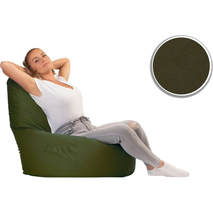 sunnypillow Sitzsack Gaming Sitzsack XXL mit Styropor Füllung für Kinder & Erwachsene – Bild 2