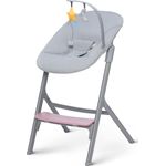 Kinderkraft Hochstuhl Livy mit Wippe Calmee - Aster Pink