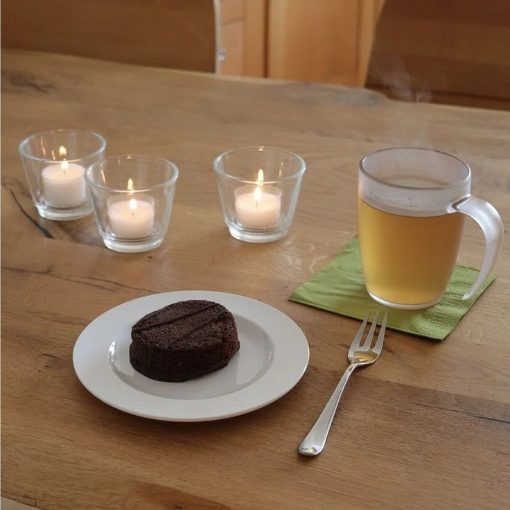 Ornamin Becher Kaffeebecher mit ergonomischem Henkel, Kunststoff, BPA-frei l Stapelbar l Made in Germany – Bild 2