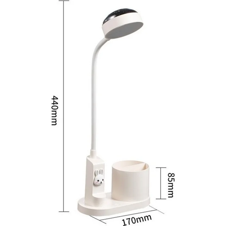 autolock LED Schreibtischlampe Schreibtischlampe,Kinder Nachttischlampe mit Stifthalter, LED wechselbar – Bild 4