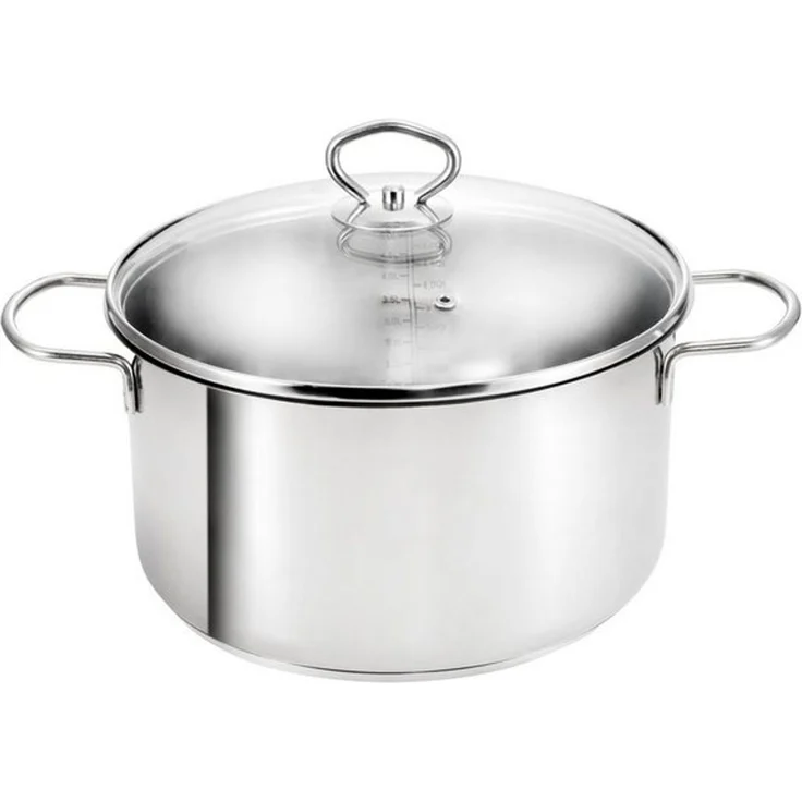 Kopf Fleischtopf Merkur 24 cm, Edelstahl, Ø 24 cm, Höhe 11 cm, 4 Liter – Bild 2
