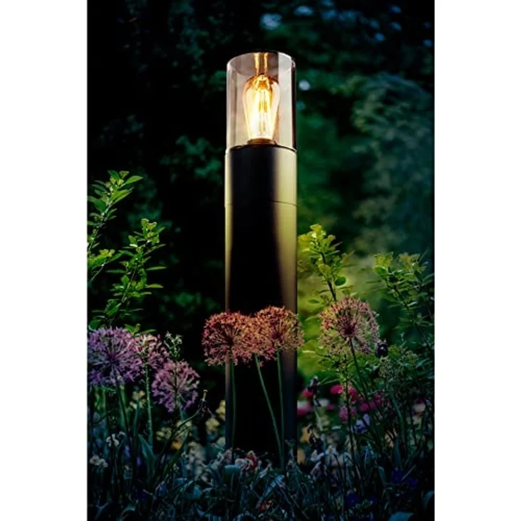 Heitronic Nr. 500672-HE Standleuchte Outdoor Santorin anthrazit E27 IP68 90cm – Bild 3