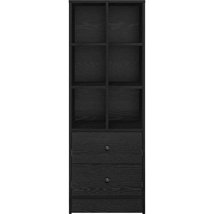 vidaXL Highboard Schwarz Eichen-Optik 45,5 x 34 x 127 cm 869363 – Bild 5