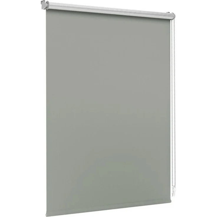 Verdunklungsrollo Thermorollo, 30 x 100 cm, dunkelgrau [Stoffbreite 26,6 cm], jalousiescout, verdunkelnd, ohne Bohren, freihängend, Klemmfix, Thermo-Rollo Vollverdunkelnd Thermo-Beschichtung, energiesparend – Bild 4