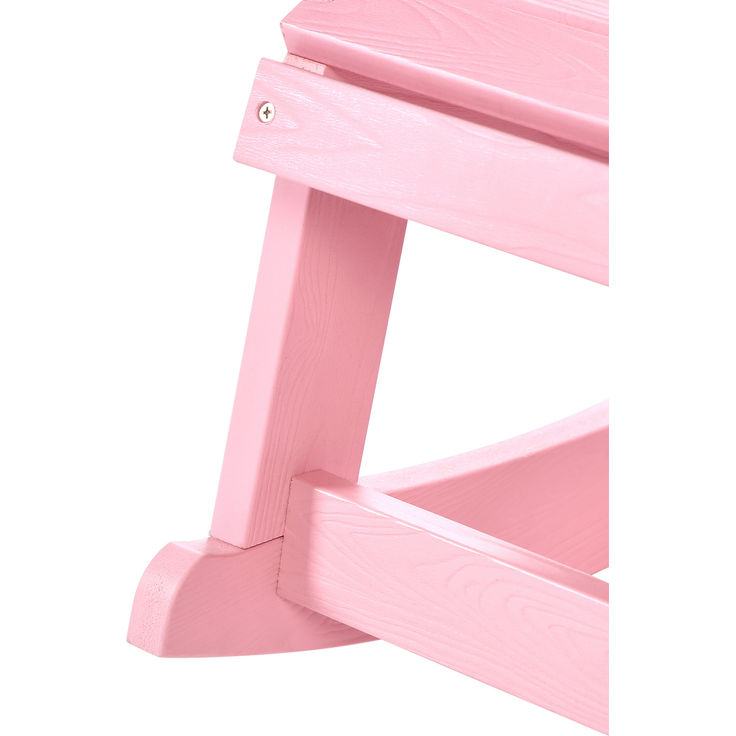 Garten Schaukelstuhl für Kinder ADIRONDACK Pastellrosa – Bild 7
