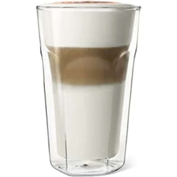 1x2 Leopold Vienna Glas Latte Macchiato doppelwandig – Bild 3
